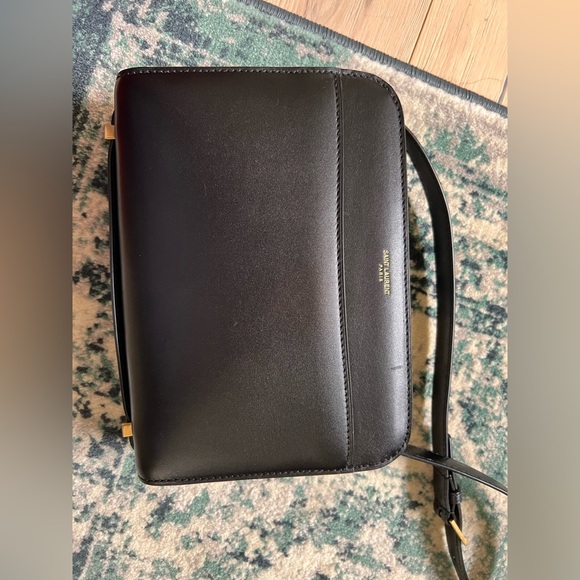REVERSED satchel in Black Saint Laurent (YSL) with box/receipts - Picture 9 of 16